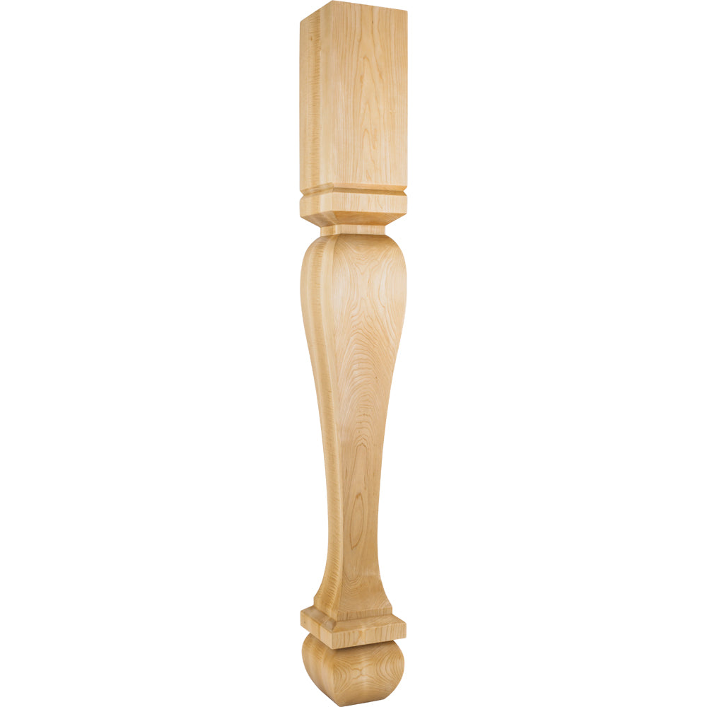 Square Traditional Post-Unfinished (Hard Maple)