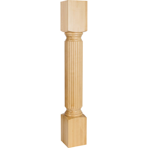 Reed Traditional Post-Unfinished (Rubberwood)
