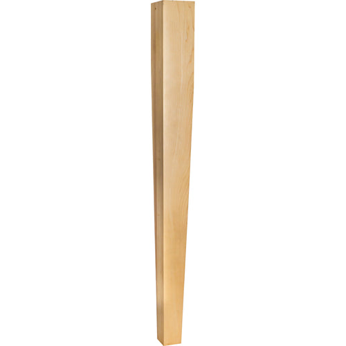 Tapered Transitional Post-Unfinished (Hard Maple)
