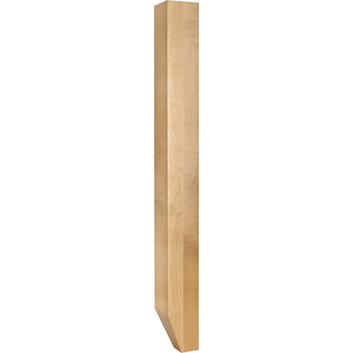 Tapered Transitional Post-Unfinished (Rubberwood)