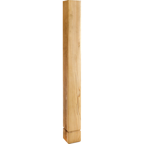 Shaker Transitional Post-Unfinished (Hard Maple)