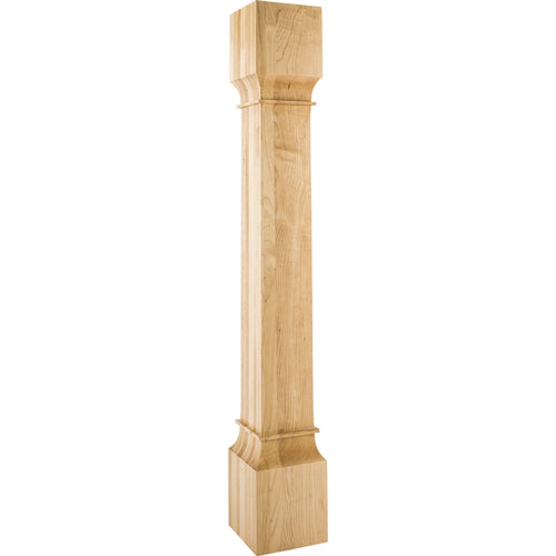 Square Transitional Post-Unfinished (Hard Maple)