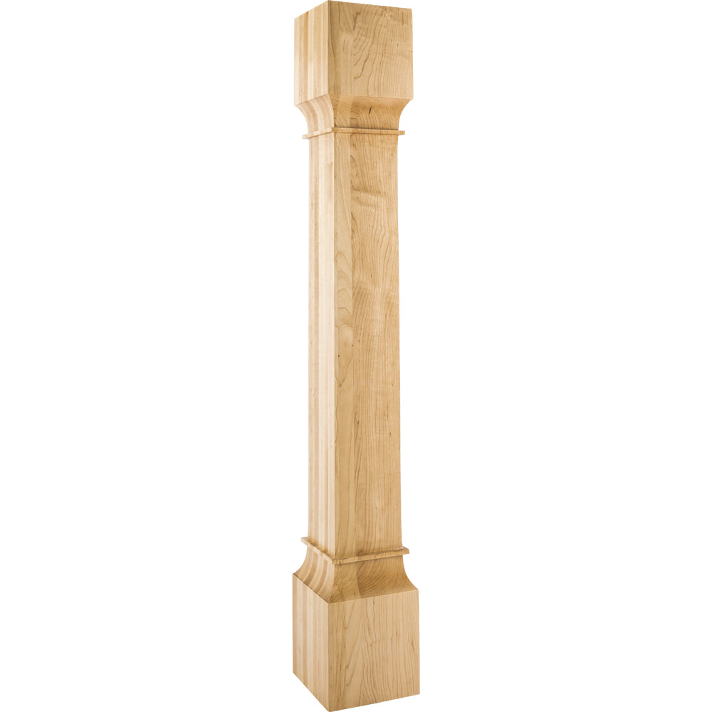 Square Transitional Post-Unfinished (Hard Maple)