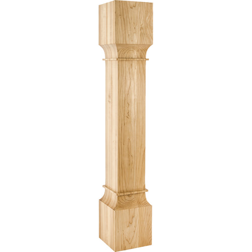 Square Transtional Post-Unfinished (White Birch)