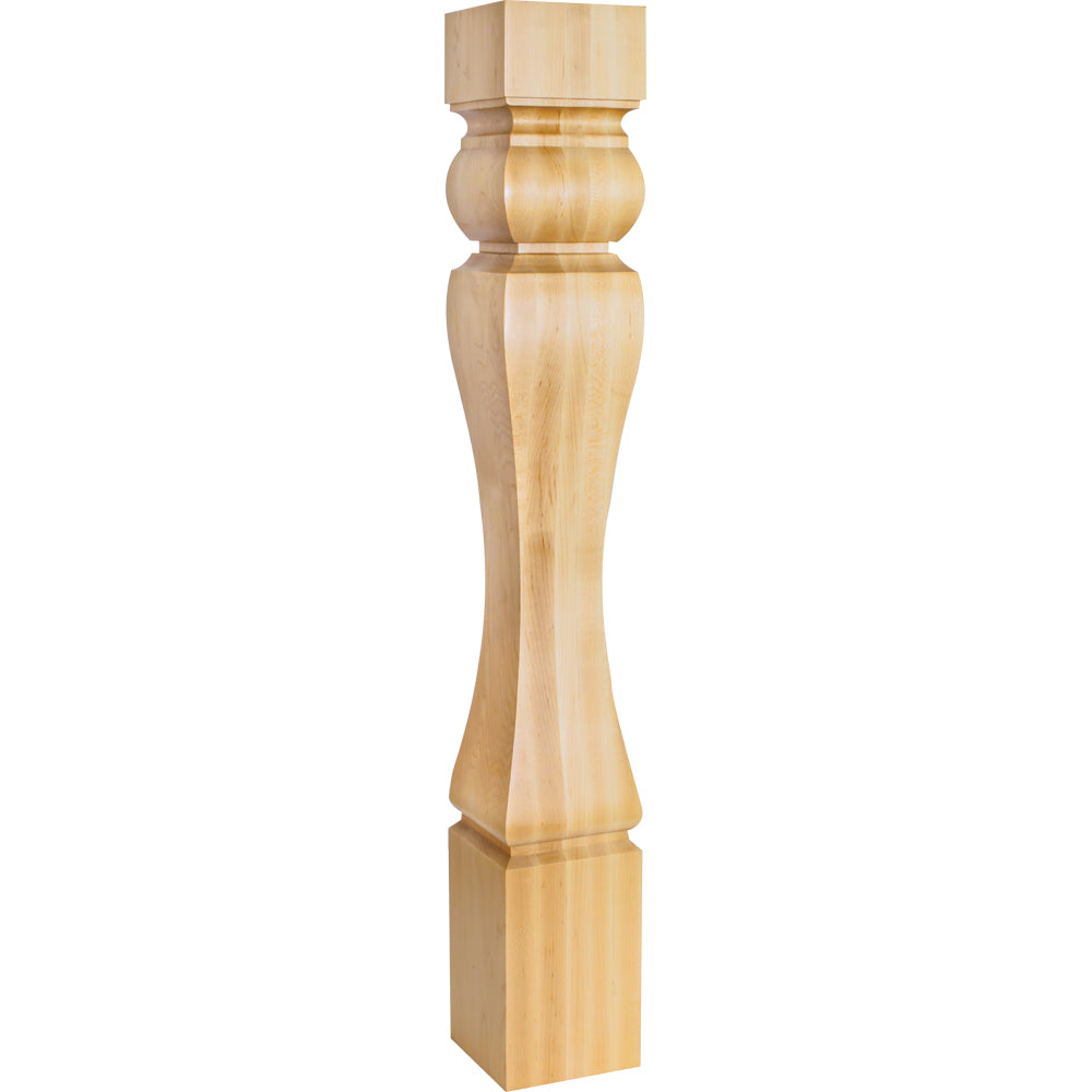 Baroque Traditional Post-Unfinished (Hard Maple)