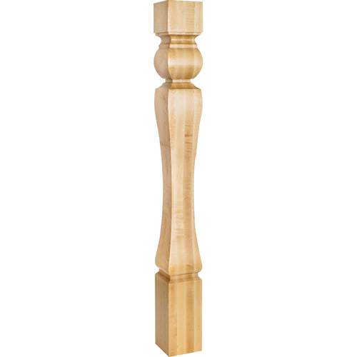 Baroque Traditional Post-Unfinished (Hard Maple)