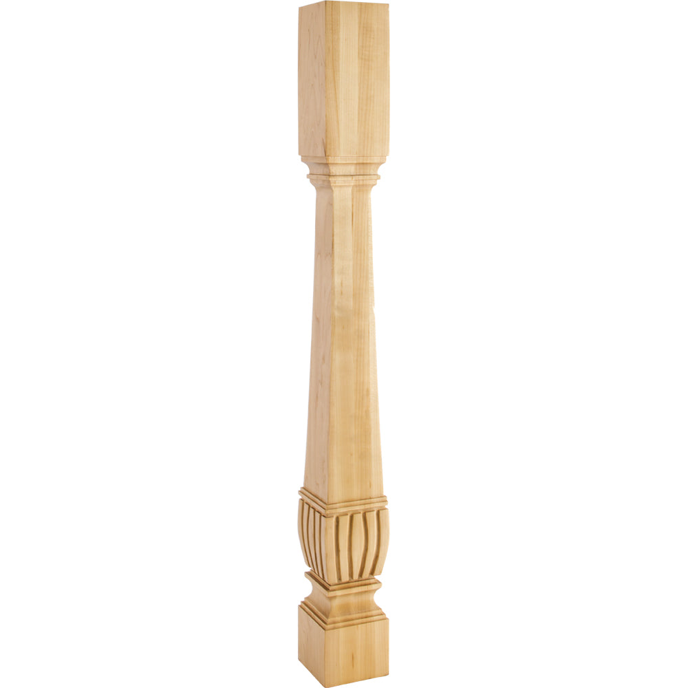 Square Arts & Crafts Post-Unfinished (Hard Maple)