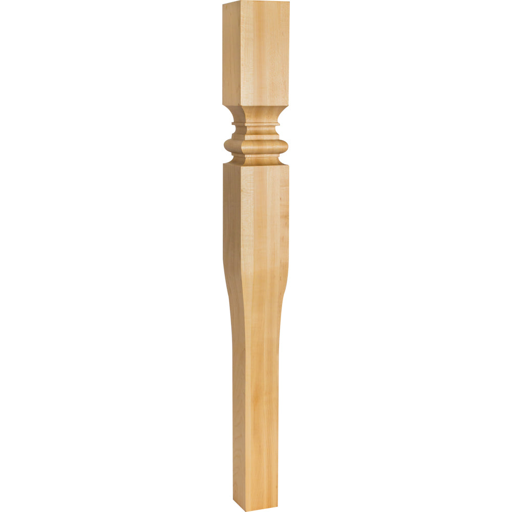 Tapered Island Post-Unfinished (Hard Maple)
