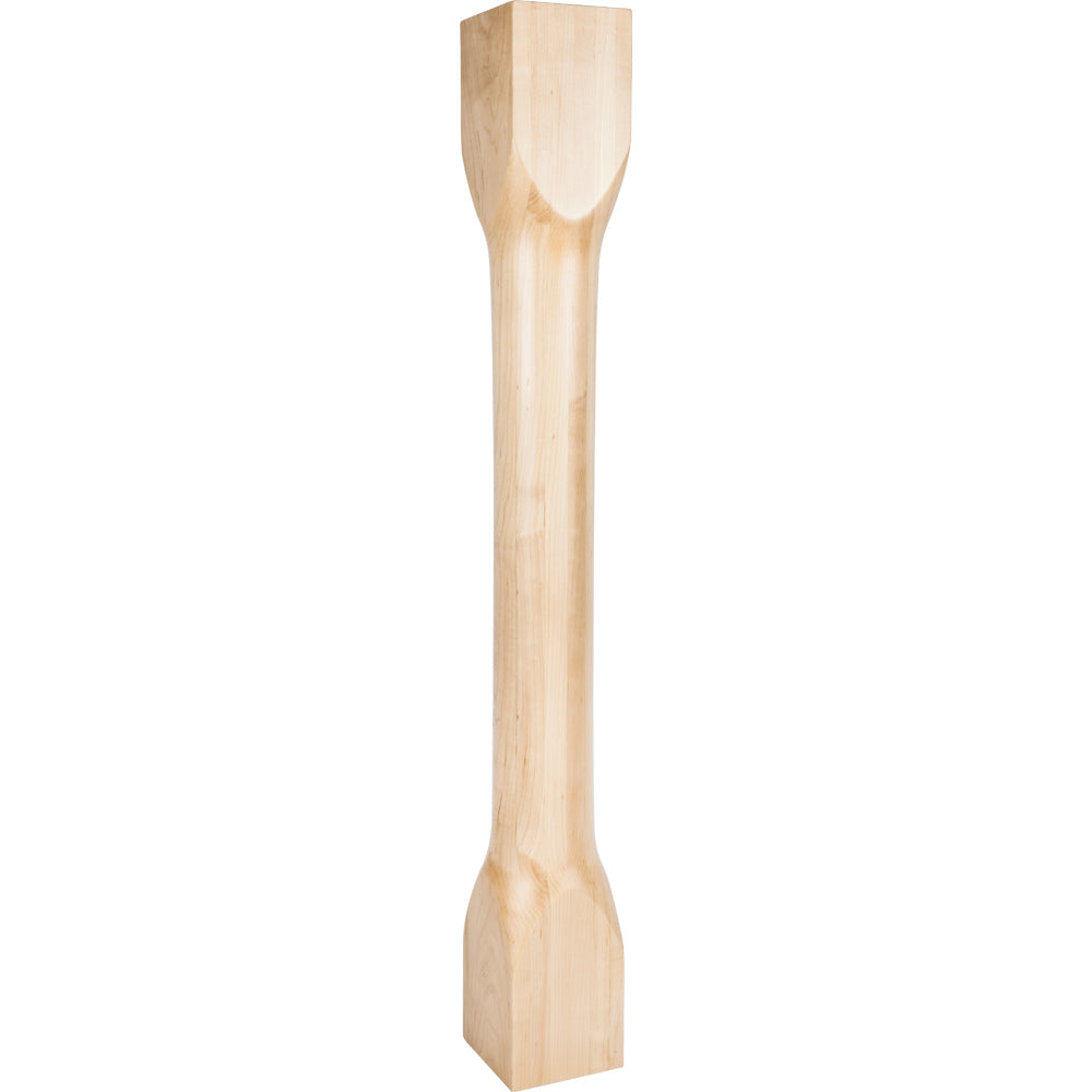 Cathedral Turned Post-Unfinished (White Birch)