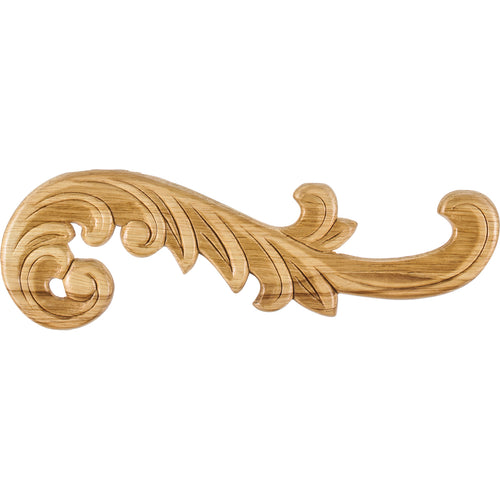 Right Acanthus Traditional-Unfinished (Rubberwood)
