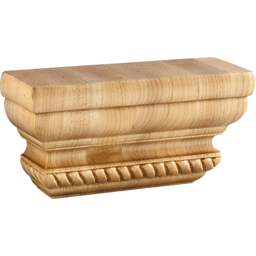 Rope Traditional Capital-Unfinished (Rubberwood)