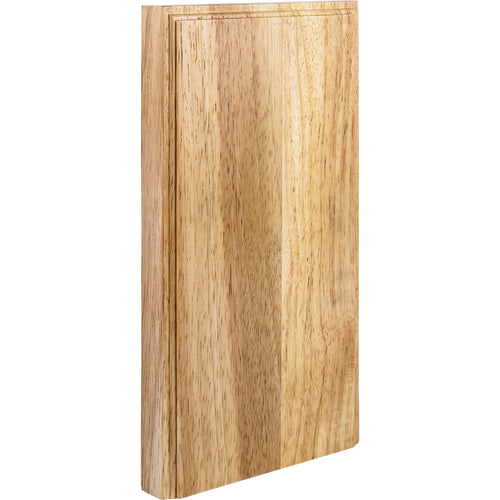 Plinth Block -Unfinished (Rubberwood)