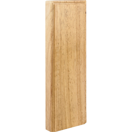 Plinth Block-Unfinished (Rubberwood)