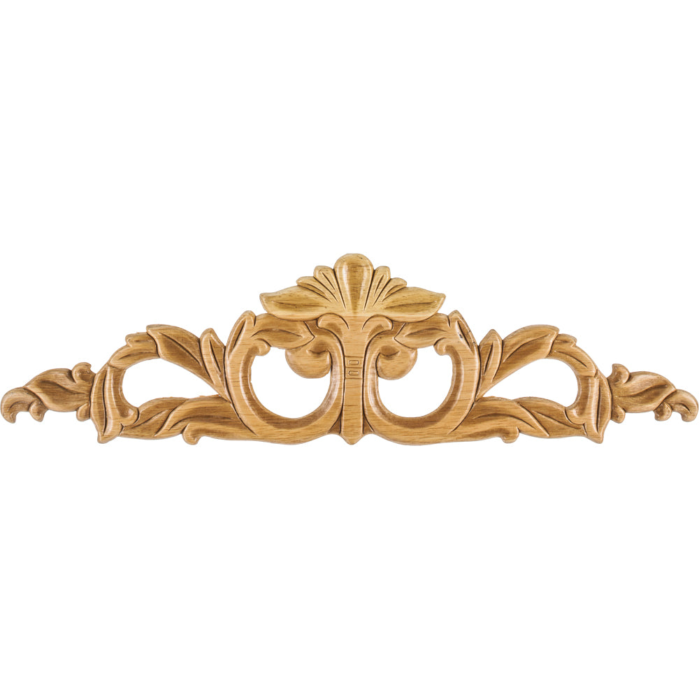 Acanthus Traditional Onlay-Unfinished (Rubberwood)