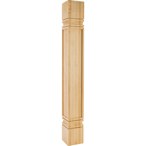 Square Mission Post-Unfinished (Hard Maple)