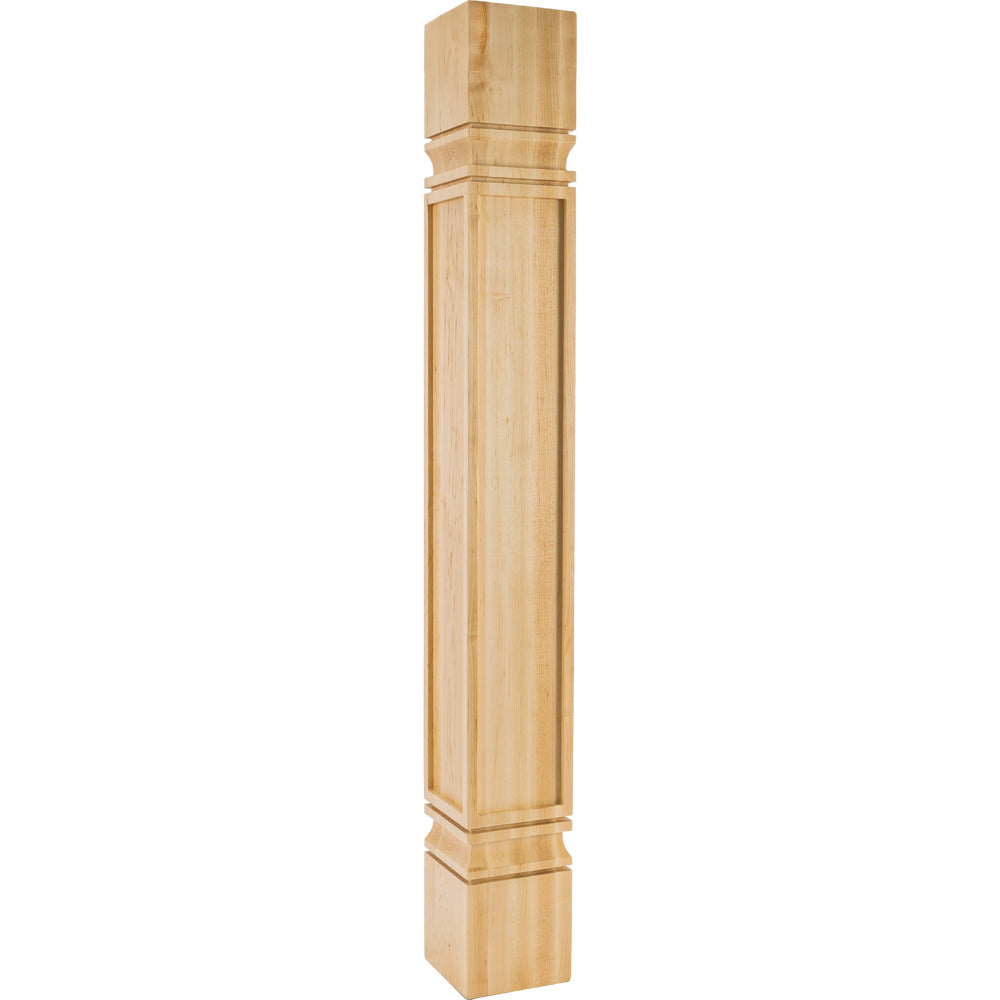 Square Mission Post-Unfinished (Hard Maple)