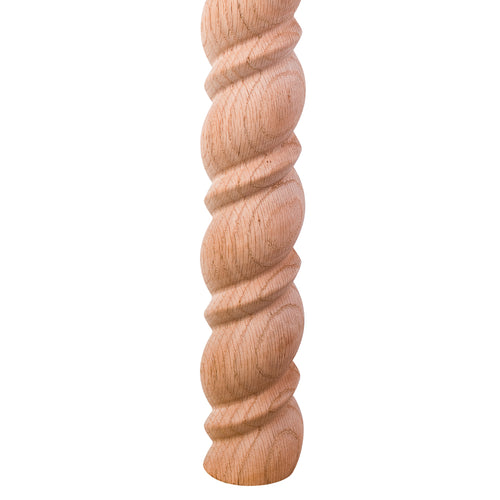 Beaded Rope Moulding Half Round  -Unfinished (Cherry)