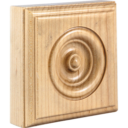 Traditional Rosette-Unfinished (Oak)