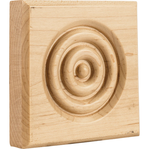 Traditional Rosette-Unfinished (Oak)