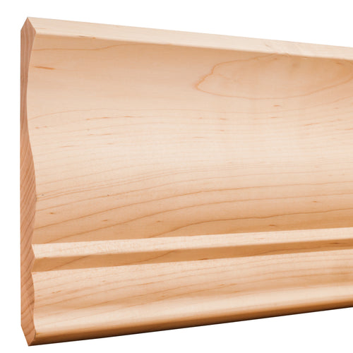 Standard Crown Moulding    -Unfinished (Hard Maple)