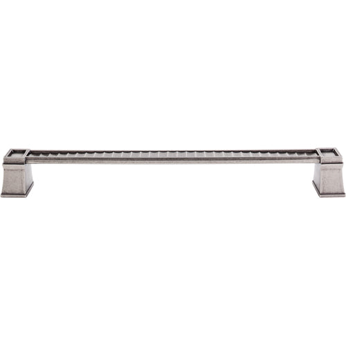 Great Wall Appliance Pull 12in. (cc)  Pewter Antique