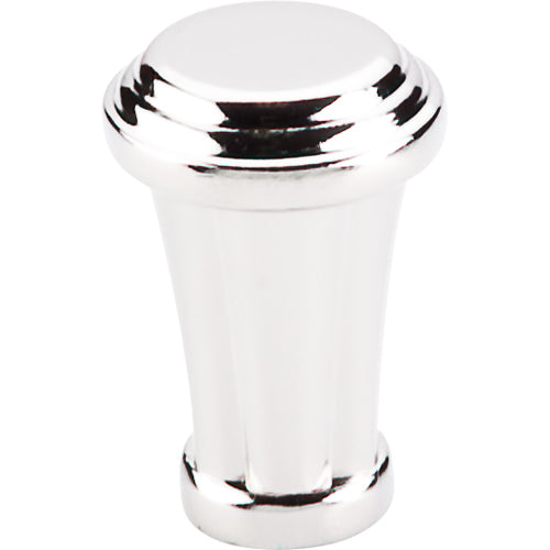 Luxor Knob Small 7/8in.  Polished Nickel