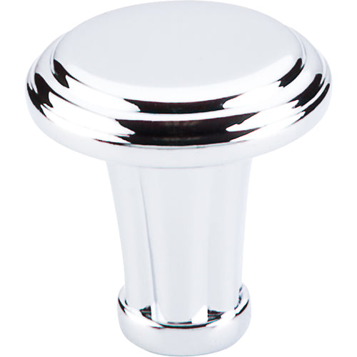 Luxor Knob Large 1 1/4in.  Polished Chrome