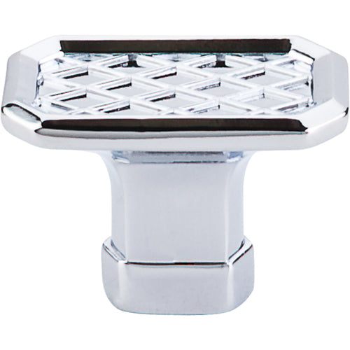 Tower Bridge Knob 1 1/2in.  Polished Chrome