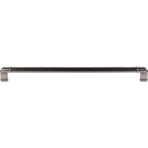 Tower Bridge Pull 12in. (cc)  Pewter Antique