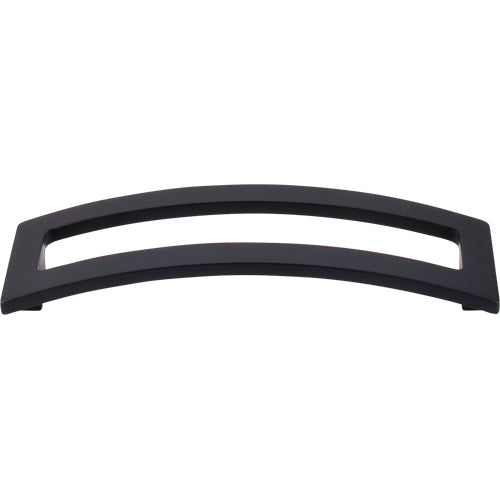 Euro Arched Pull 5in. (cc)  Flat Black