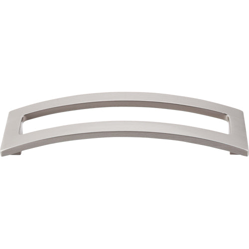 Euro Arched Pull 5in. (cc)  Brushed Satin Nickel