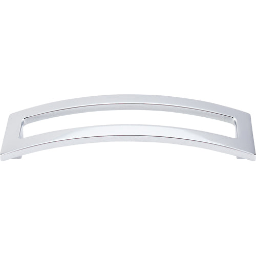 Euro Arched Pull 5in. (cc)  Polished Chrome