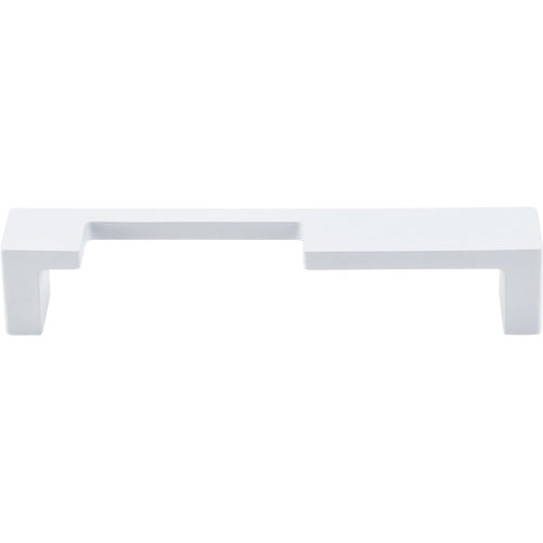 Modern Metro Notch Pull A 5in. (cc)  White