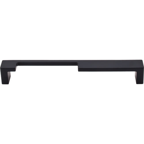 Modern Metro Notch Pull A 7in. (cc)  Flat Black