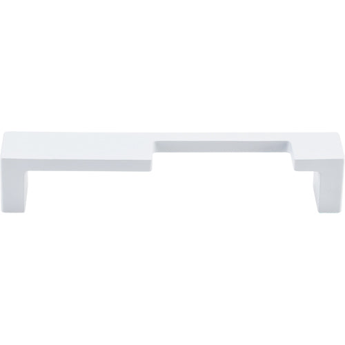 Modern Metro Notch Pull B 5in. (cc)  White