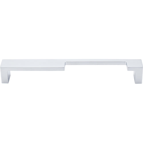 Modern Metro Notch Pull B 7in. (cc)  Aluminum