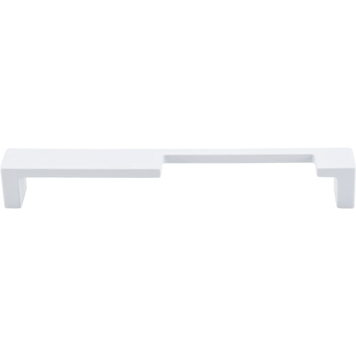 Modern Metro Notch Pull B 7in. (cc)  White