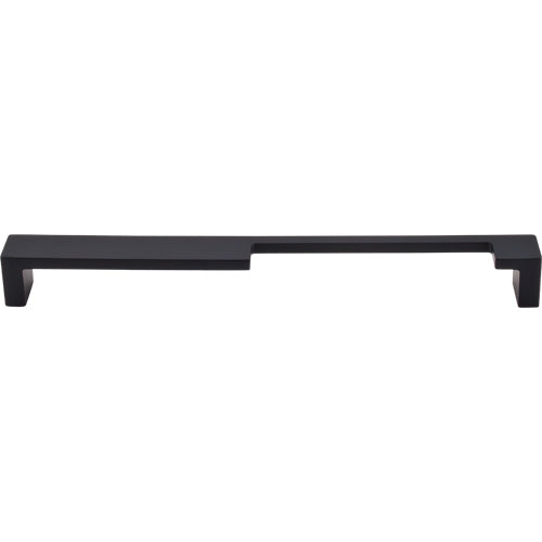 Modern Metro Notch Pull B 9in. (cc)  Flat Black