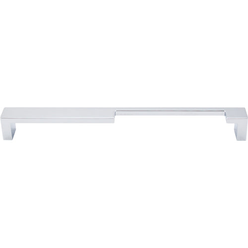 Modern Metro Notch Pull B 9in. (cc)  Polished Chrome