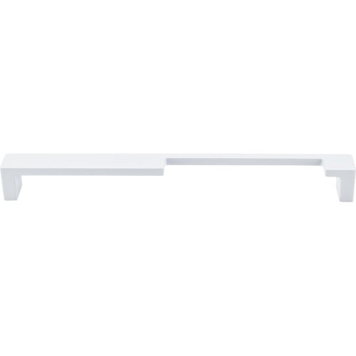 Modern Metro Notch Pull B 9in. (cc)  White
