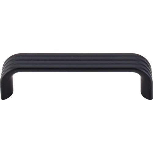 Modern Deco Pull 3 3/4in. (cc)  Flat Black