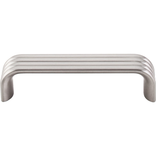 Modern Deco Pull 3 3/4in. (cc)  Brushed Satin Nickel