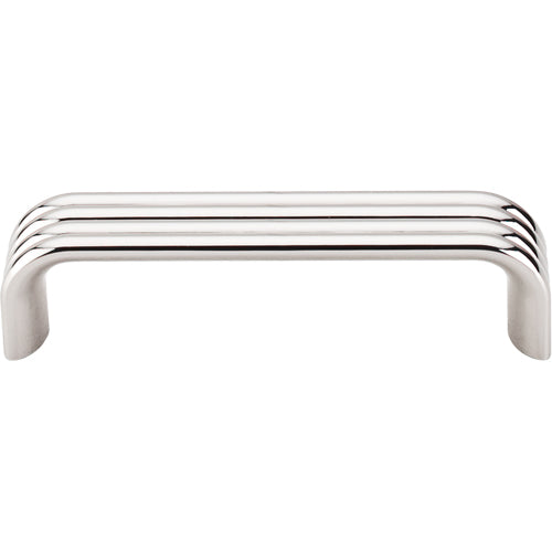 Modern Deco Pull 3 3/4in. (cc)  Polished Nickel