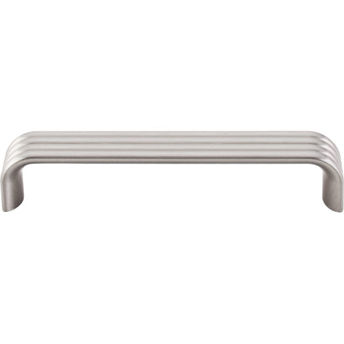 Modern Deco Pull 5in. (cc)  Brushed Satin Nickel