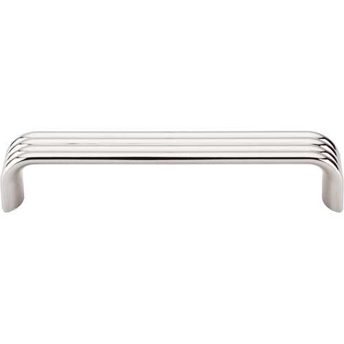 Modern Deco Pull 5in. (cc)  Polished Nickel