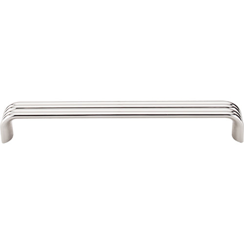 Modern Deco Pull 7in. (cc)  Polished Nickel