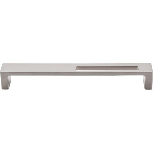 Modern Metro Slot Pull 7in. (cc)  Brushed Satin Nickel