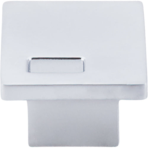 Modern Metro Slot Knob 1 1/4in.  Aluminum