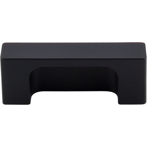 Modern Metro Tab Pull 2in. (cc)  Flat Black