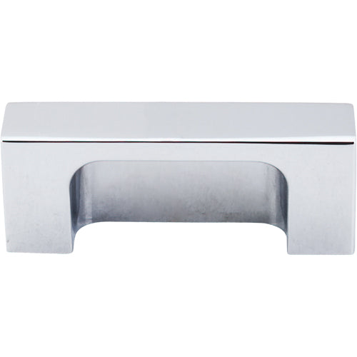 Modern Metro Tab Pull 2in. (cc)  Polished Chrome